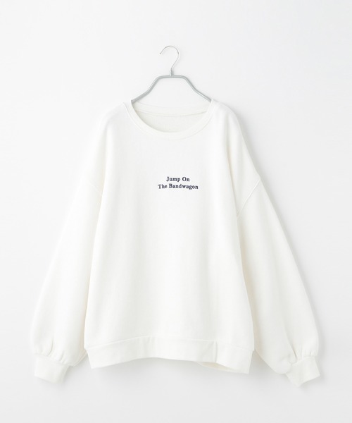 Heather（ヘザー）の「セルフィーウラケアソートロゴスウェット　236936（スウェット・レディース・ホワイト/ブラック/グリーン/イエロー・FREE）」の13枚目の写真