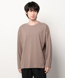 A4A | A4A エーフォーエー/40s強撚糸ラウンドロングスリーブTシャツ(Tシャツ/カットソー)