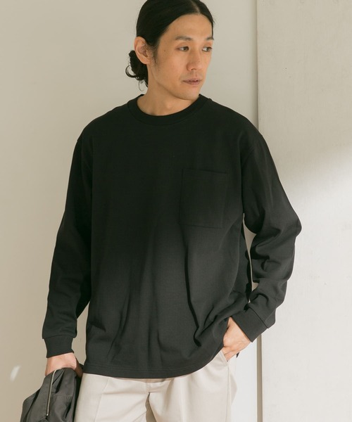 URBAN RESEARCH DOORS(アーバンリサーチドアーズ)の「KEEP-CLEAN 1POCKET LONG-SLEEVE T-SHIRTS(Tシャツ/カットソー・メンズ・パープル/ブルー系その他/ブラック/ホワイト/イエロー系その他・38/40)」の20枚目の写真