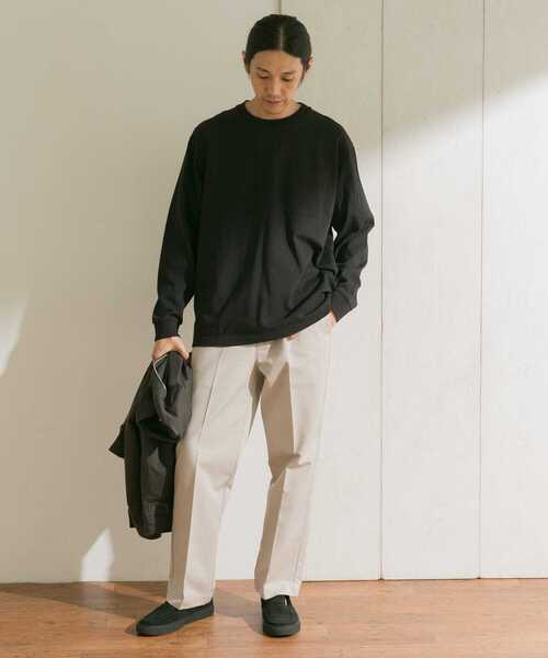 URBAN RESEARCH DOORS(アーバンリサーチドアーズ)の「KEEP-CLEAN 1POCKET LONG-SLEEVE T-SHIRTS(Tシャツ/カットソー・メンズ・パープル/ブルー系その他/ブラック/ホワイト/イエロー系その他・38/40)」の22枚目の写真
