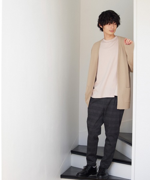 GLOBAL WORK(グローバルワーク)の「サマニナルキナガシカーデ/954136(カーディガン/ボレロ・メンズ・ベージュ/ネイビー/イエロー・SMALL/MEDIUM/LARGE/X-LARGE)」の17枚目の写真