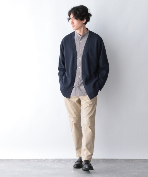 GLOBAL WORK(グローバルワーク)の「サマニナルキナガシカーデ/954136(カーディガン/ボレロ・メンズ・ベージュ/ネイビー/イエロー・SMALL/MEDIUM/LARGE/X-LARGE)」の15枚目の写真