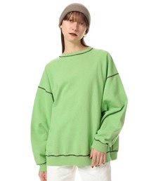 HAND WROTE STITCH BIG SW/ステッチビッグスウェット