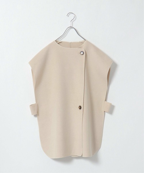 notch.（ノッチ）の「Wフェイスオーバーベスト（その他アウター・レディース・ライトベージュ/ダークブラウン/ブラック・M）」の10枚目の写真