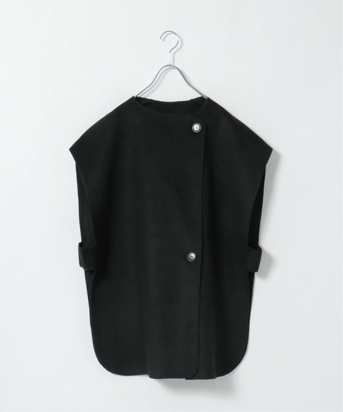 notch.（ノッチ）の「Wフェイスオーバーベスト（その他アウター・レディース・ライトベージュ/ダークブラウン/ブラック・M）」の12枚目の写真