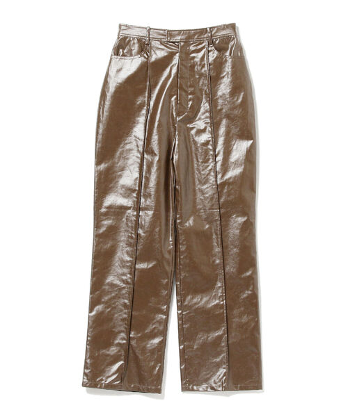 Ray BEAMS（レイビームス）の「Ray BEAMS / チンツ ストレート パンツ（その他パンツ・レディース・ダークブラウン/グリーン系その他2・1/0）」の20枚目の写真