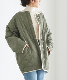 Pierrot | 薄中綿キルティングリバーシブルコート(その他アウター)