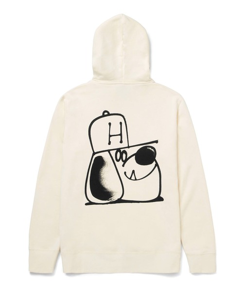 REMIO P/O HOODIE / HUF プリント フード パーカー レミオ