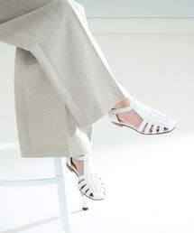 Demi-Luxe BEAMS | PASCUCCI / レザー グルカサンダル(サンダル)