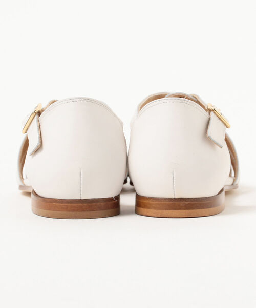 Demi-Luxe BEAMS（デミルクス ビームス）の「PASCUCCI / レザー グルカサンダル（サンダル・レディース・ホワイト/ブラック・35/36/37/38）」の14枚目の写真