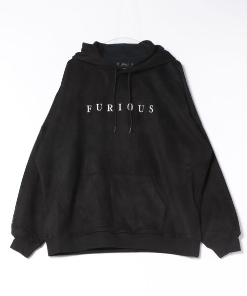 ＪＵＧＬＡＮＳ（ユグランス）の「【RINGS】スエードモンスターパーカー（パーカー・メンズ・ブラック/ベージュ/グレー/ブルー・M/L）」の2枚目の写真
