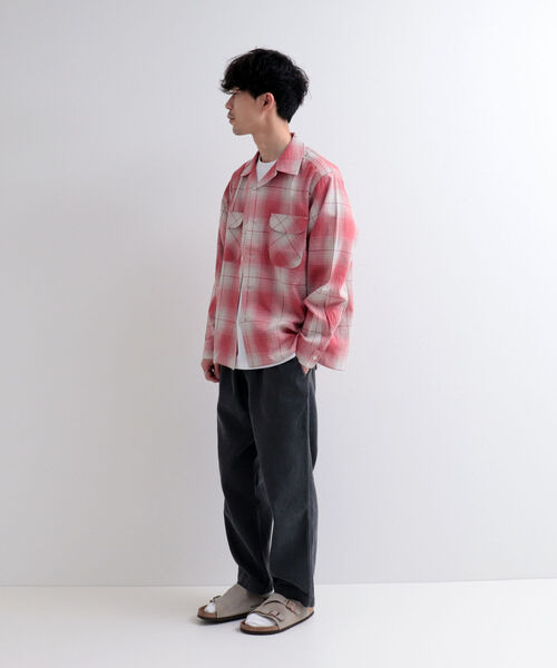 PENDLETON（ペンドルトン）の「【PENDLETON/ペンドルトン】オープンカラーチェックシャツ（シャツ/ブラウス・メンズ・イエロー系その他/レッド系その他/ブラック系その他・MEDIUM/LARGE）」の5枚目の写真