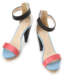 LOVELESS | 【LOVELESS】WOMENS カラ―ブロッキングサンダル(サンダル)