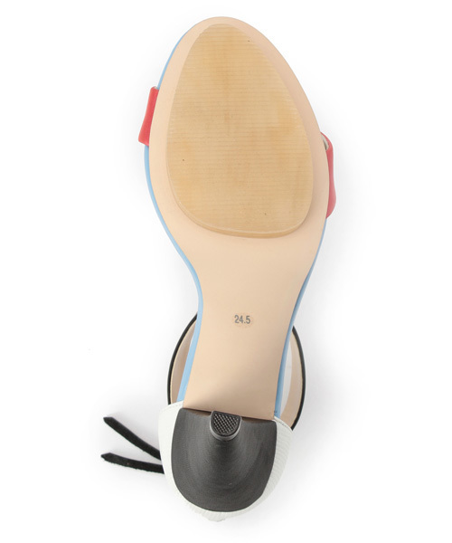 LOVELESS（ラブレス）の「【LOVELESS】WOMENS カラ―ブロッキングサンダル（サンダル・レディース・ブルー系その他・23.5/22.5/24.5）」の4枚目の写真