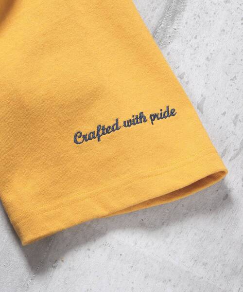 BEN DAVIS（ベンデイビス）の「【BEN DAVIS(ベンデイビス)】COLLEGE LOGO ULTRA HEAVY BIG TEE / カレッジ ロゴ ウルトラヘビー ビッグ Tシャツ（Tシャツ/カットソー・メンズ・グレー/イエロー/ダークグリーン/ネイビー/ホワイト・LARGE/X-LARGE/MEDIUM）」の17枚目の写真