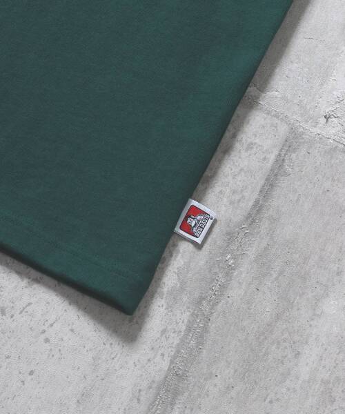 BEN DAVIS（ベンデイビス）の「【BEN DAVIS(ベンデイビス)】COLLEGE LOGO ULTRA HEAVY BIG TEE / カレッジ ロゴ ウルトラヘビー ビッグ Tシャツ（Tシャツ/カットソー・メンズ・グレー/イエロー/ダークグリーン/ネイビー/ホワイト・LARGE/X-LARGE/MEDIUM）」の11枚目の写真