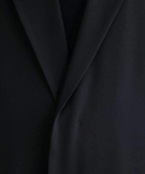 Lui's（ルイス）の「ノースリーブロングジャケット（テーラードジャケット・メンズ・ブラック/グリーン・FREE）」の13枚目の写真