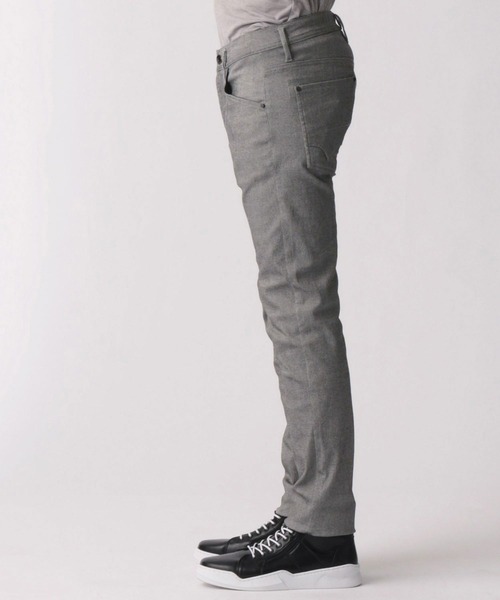 NICOLE CLUB FOR MEN(ニコルクラブフォーメン)の「【22年春モデル】ガムストレッチ5ポケットパンツ(その他パンツ・メンズ・ブラック/チャコール/オフホワイト/ネイビー・LARGE/SMALL/MEDIUM/X-LARGE)」の6枚目の写真