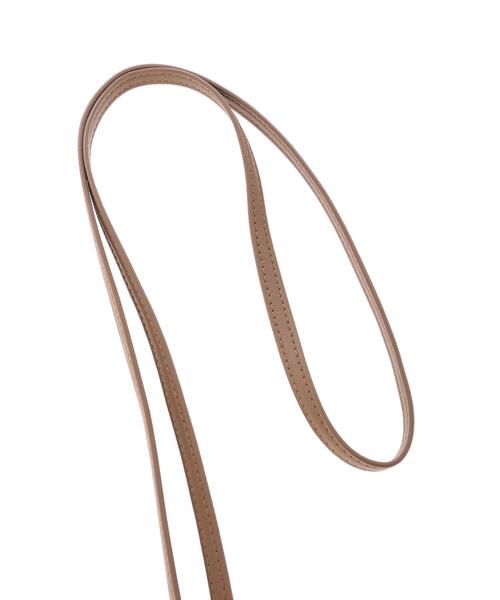 earth music&ecology（アースミュージックアンドエコロジー）の「マルチショルダーバッグ＊（トートバッグ・レディース・ブラウン/ピンク/アイボリー・FREE）」の21枚目の写真