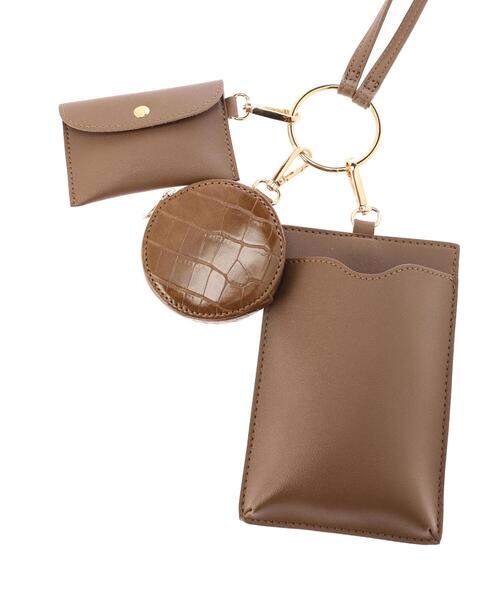 earth music&ecology（アースミュージックアンドエコロジー）の「マルチショルダーバッグ＊（トートバッグ・レディース・ブラウン/ピンク/アイボリー・FREE）」の20枚目の写真