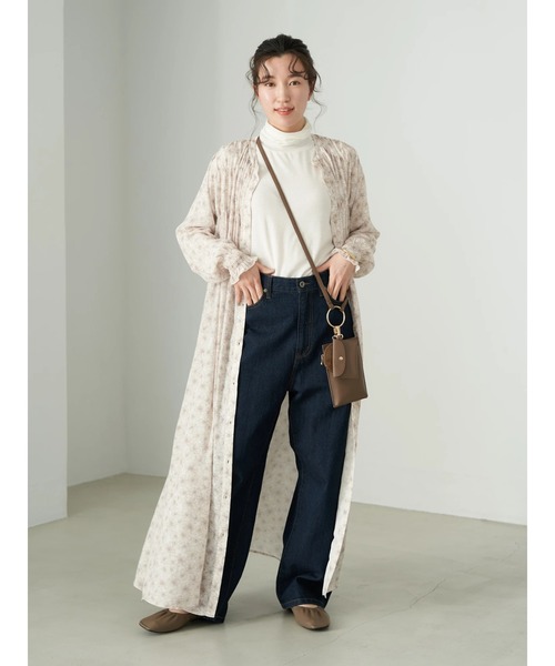 earth music&ecology（アースミュージックアンドエコロジー）の「マルチショルダーバッグ＊（トートバッグ・レディース・ブラウン/ピンク/アイボリー・FREE）」の8枚目の写真