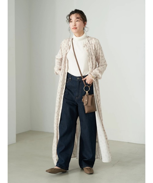 earth music&ecology（アースミュージックアンドエコロジー）の「マルチショルダーバッグ＊（トートバッグ・レディース・ブラウン/ピンク/アイボリー・FREE）」の4枚目の写真