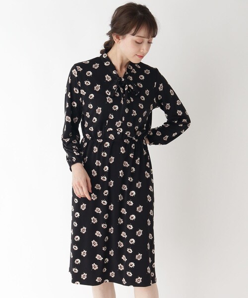 海外お取寄せ商品の通販なら フローラルプリントワンピース ワンピース Laura Ashley ローラアシュレイ のファッション 直販安い Neranxi Al