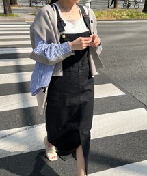 デニムナロージャンスカワンピース