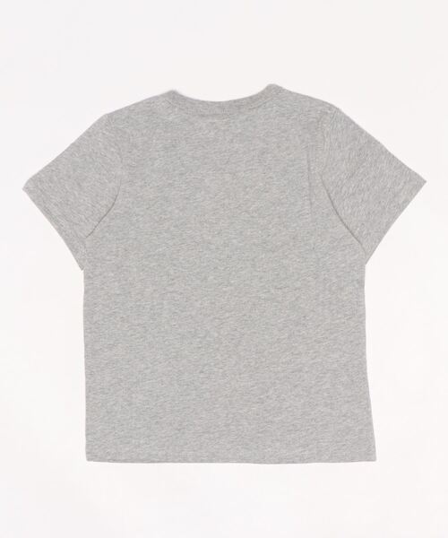 CONVERSE(コンバース)の「CONVERSE/コンバース キッズ 半袖胸ロゴクルーTシャツ(Tシャツ/カットソー・キッズ・ブラック/ベージュ/ネイビー/オフホワイト/杢グレー・130cm/140cm/150cm/160cm)」の6枚目の写真