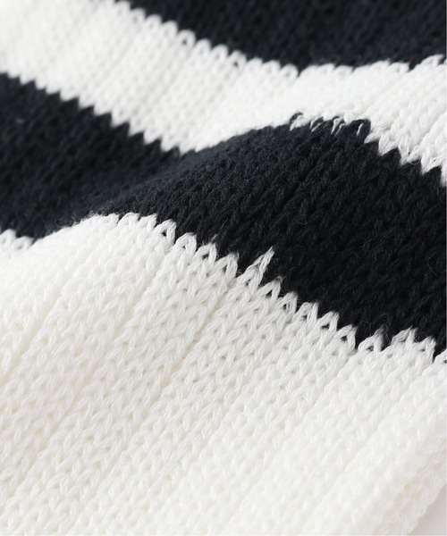 MARCOMONDE(マルコモンド)の「【MARCOMONDE/マルコモンド】 ラインレーヨンルーズソックス(ソックス/靴下・レディース・ホワイト・FREE)」の7枚目の写真