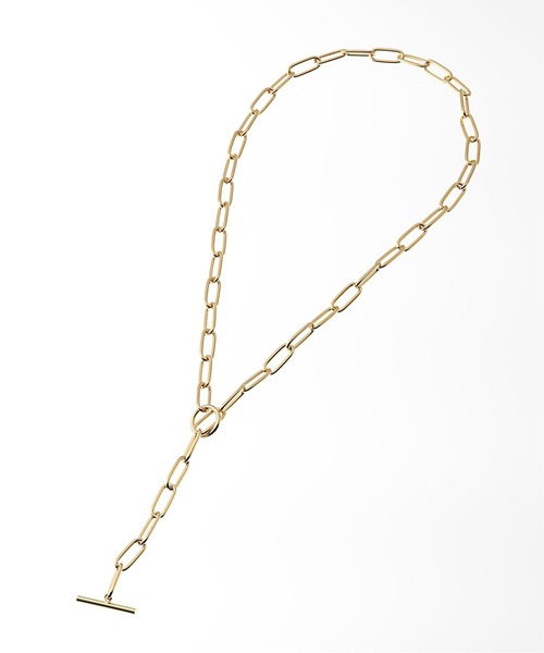 Simplicite（サンプリシテ）の「マンテルロングチェーンネックレス◆（ネックレス・レディース・シルバー/ゴールド・FREE）」の4枚目の写真