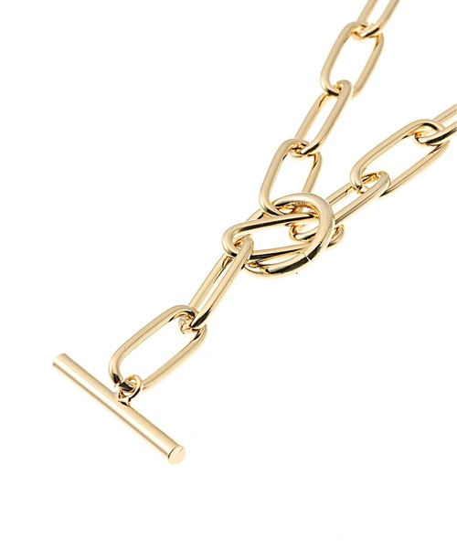 Simplicite（サンプリシテ）の「マンテルロングチェーンネックレス◆（ネックレス・レディース・シルバー/ゴールド・FREE）」の5枚目の写真