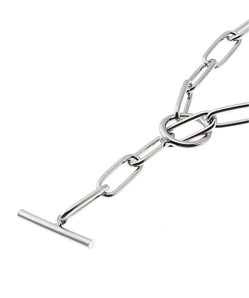 Simplicite（サンプリシテ）の「マンテルロングチェーンネックレス◆（ネックレス・レディース・シルバー/ゴールド・FREE）」の8枚目の写真