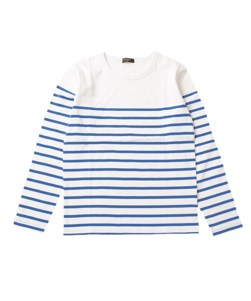 GLAZOS(グラソス)の「パネルボーダー長袖Tシャツ(Tシャツ/カットソー・キッズ・ブラック/ブルー/ワインレッド/ロイヤルブルー/ネイビー/レッド・170cm/160cm/140cm/130cm/150cm)」の18枚目の写真