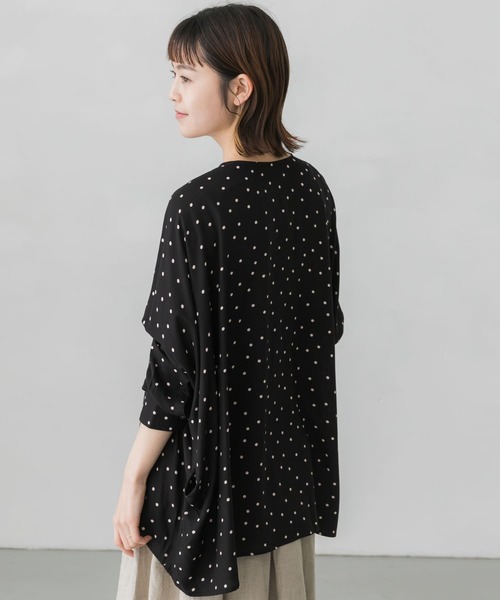 かぐれ（カグレ）の「ドットワイドシャツ（Tシャツ/カットソー）」 - WEAR