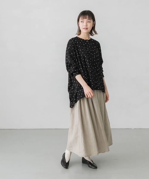 かぐれ（カグレ）の「ドットワイドシャツ（Tシャツ/カットソー）」 - WEAR