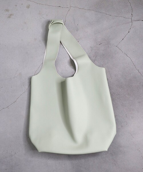 DEICY（デイシー）の「ソフトフェイクレザーバッグ（バックパック/リュック・レディース・ピンク/ミント・FREE）」の2枚目の写真