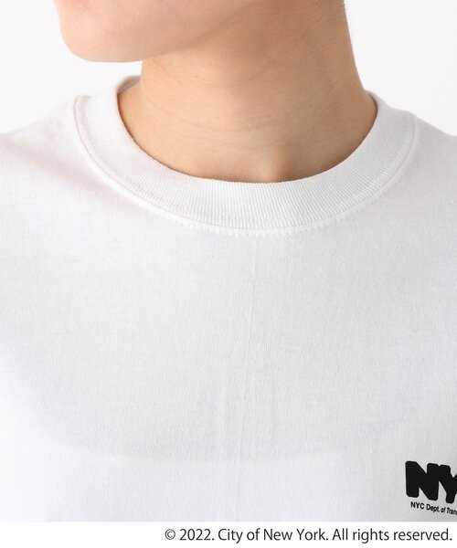 GOOD ROCK SPEED（グッドロックスピード）の「◆【GRS×NYC×ODC】コラボロンT（Tシャツ/カットソー・レディース・ライトグレー/ピンク系その他/ホワイト系その他5/ホワイト系・99）」の8枚目の写真