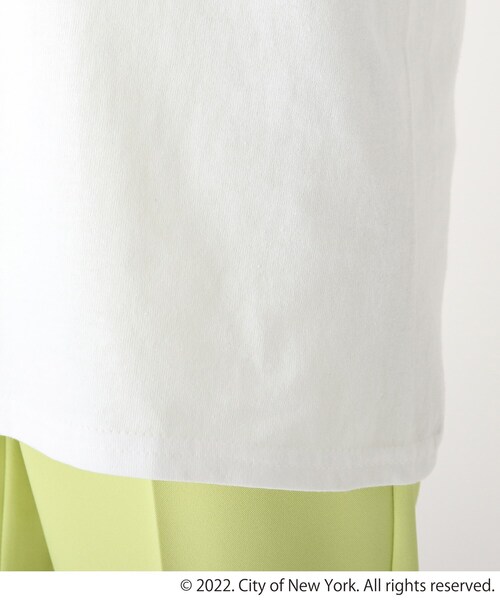 GOOD ROCK SPEED（グッドロックスピード）の「◆【GRS×NYC×ODC】コラボロンT（Tシャツ/カットソー・レディース・ライトグレー/ピンク系その他/ホワイト系その他5/ホワイト系・99）」の10枚目の写真