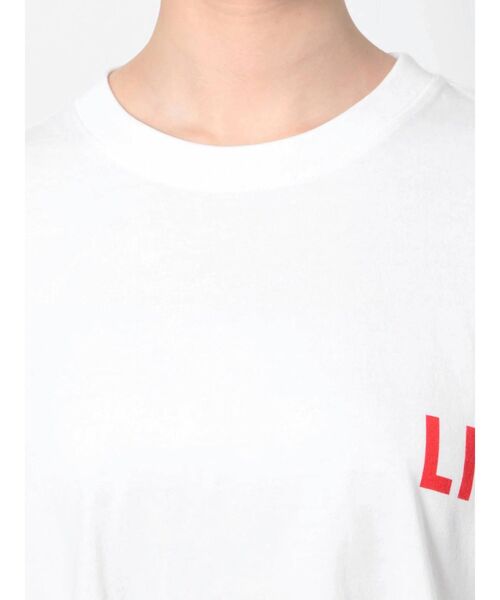 LAGUNAMOON（ラグナムーン）の「【LIFE】edge of poolロングTシャツ（Tシャツ/カットソー・レディース・ホワイト/ブラック・FREE）」の14枚目の写真