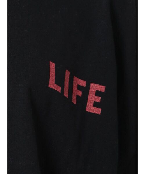 LAGUNAMOON（ラグナムーン）の「【LIFE】edge of poolロングTシャツ（Tシャツ/カットソー・レディース・ホワイト/ブラック・FREE）」の9枚目の写真