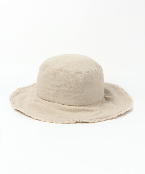 LEPSIM（レプシィム）の「フリンジバケットHAT　266582（ハット・レディース・モカ/ベージュ/ブラック・ONE SIZE）」の3枚目の写真