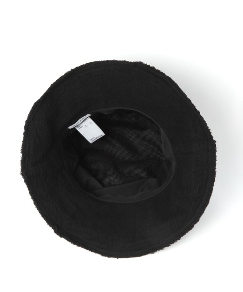 LEPSIM（レプシィム）の「フリンジバケットHAT　266582（ハット・レディース・モカ/ベージュ/ブラック・ONE SIZE）」の7枚目の写真