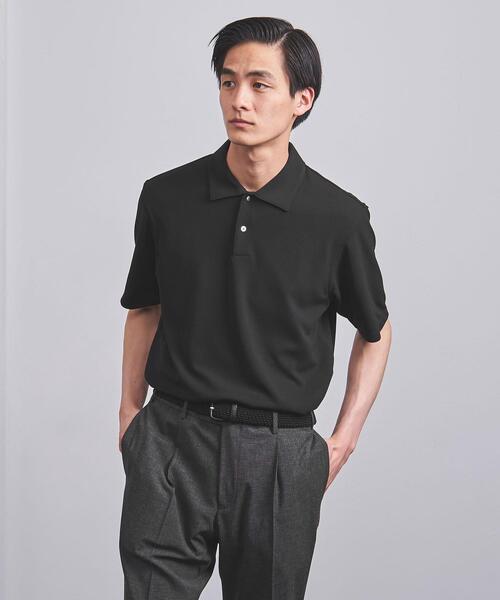 united arrows & sons ブラック ショートスリーブ ポロシャツ UNITED ARROWS（ユナイテッドアローズ）の「＜UNITED ARROWS