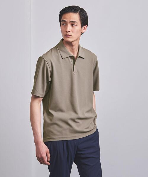 united arrows & sons ブラック ショートスリーブ ポロシャツ UNITED ARROWS（ユナイテッドアローズ）の「＜UNITED ARROWS