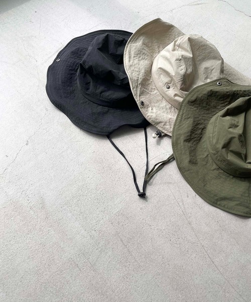 CANAL JEAN（キャナルジーン）の「El mar　サファリハット（ハット・レディース・ブラック/ベージュ/カーキ・ONE SIZE）」の18枚目の写真