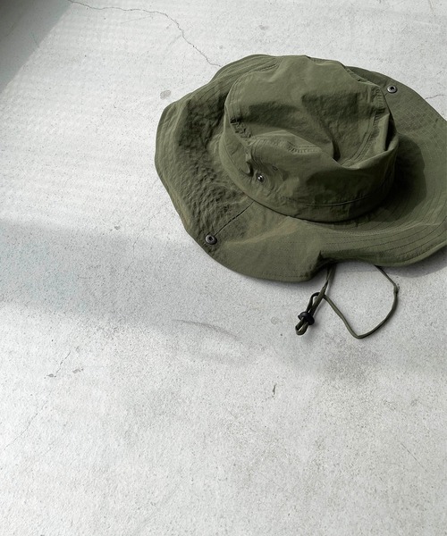 CANAL JEAN（キャナルジーン）の「El mar　サファリハット（ハット・レディース・ブラック/ベージュ/カーキ・ONE SIZE）」の16枚目の写真