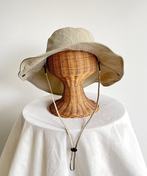 CANAL JEAN（キャナルジーン）の「El mar　サファリハット（ハット・レディース・ブラック/ベージュ/カーキ・ONE SIZE）」の6枚目の写真