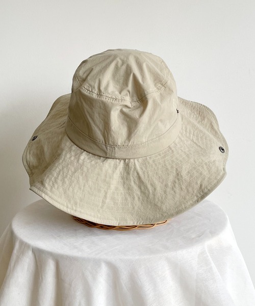 CANAL JEAN（キャナルジーン）の「El mar　サファリハット（ハット・レディース・ブラック/ベージュ/カーキ・ONE SIZE）」の21枚目の写真