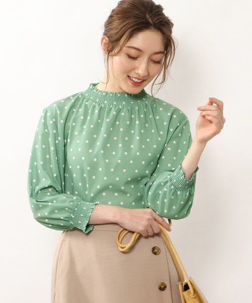 DRESKIP（ドレスキップ）の「◇【洗濯機可】シャーリング使い